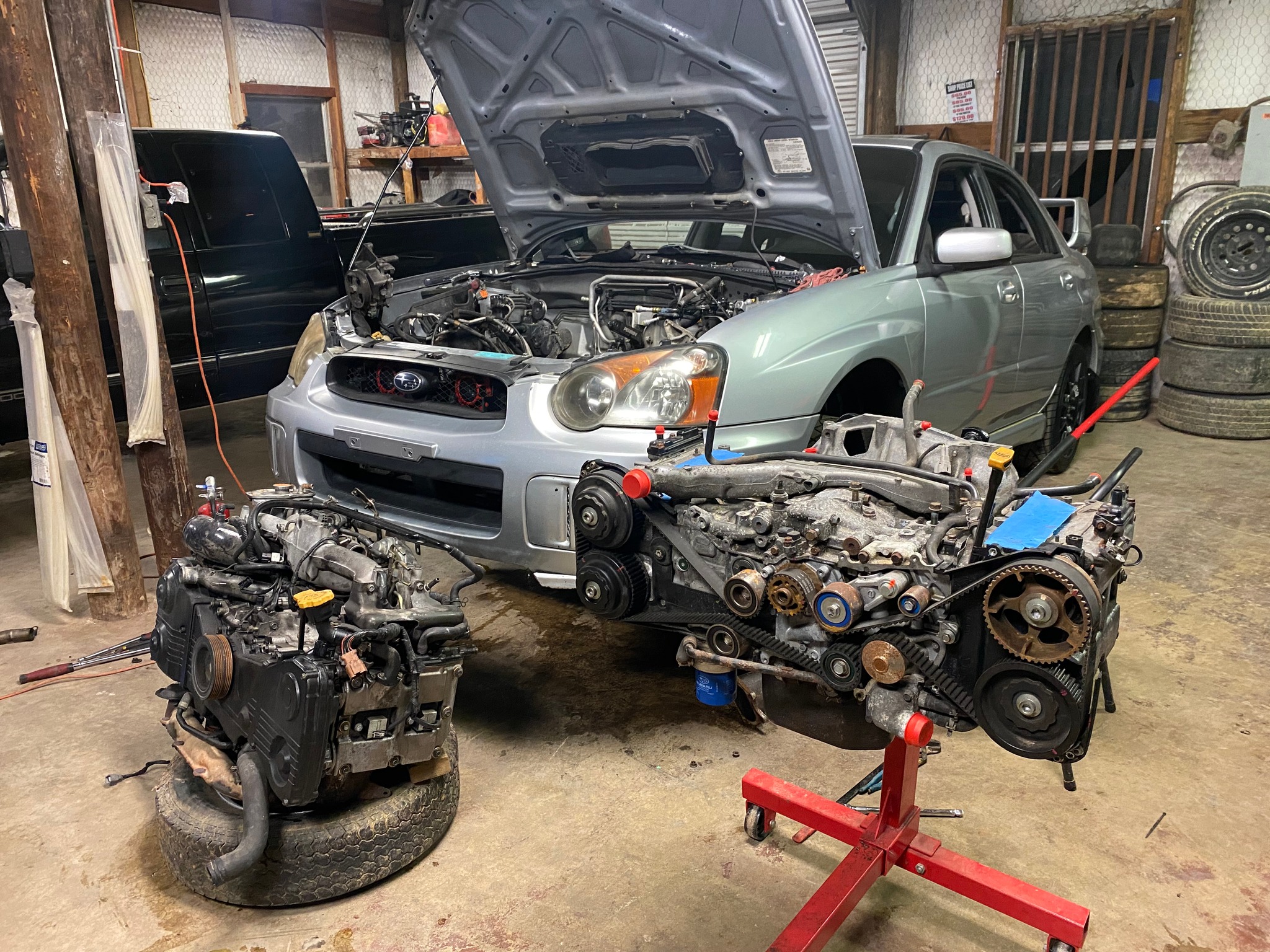 Engine build detail